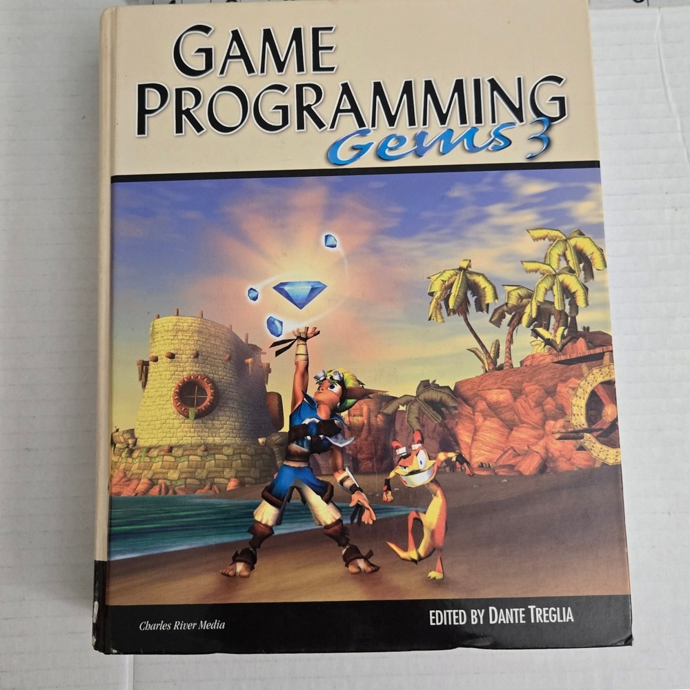 Game Programming Gems 3 Dante Treglia 2002 Hardcover CD Unused Vintage Tech Book
